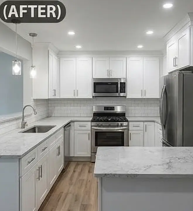 Stunning new kitchen after